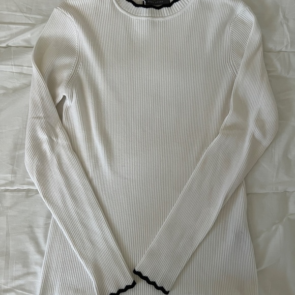 Suzy Shier - High Collar Ribbed Sweater - Picture 3 of 5